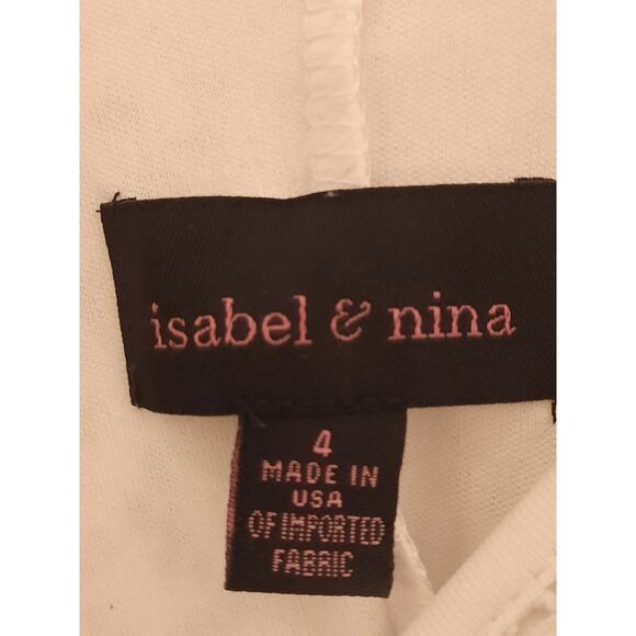 Isabel & Nina Off-White Lace Dress Size 4 - Picture 3 of 3